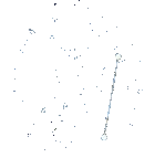 Points connected by line