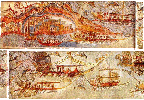 Minoan Ferries in Santorini Minoan Ferries in Santorini