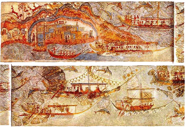 Minoan Ferries in Santorini