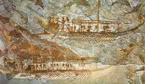 Minoan Ferries Fresco