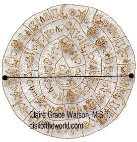 Phaistos Disk geometry