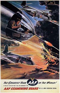 Army Air Force Marauder recuiting poster