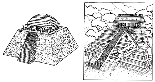 Temple Mound and Temple of Inscriptions