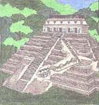 Pacal's Sarcophagus Pyramid Tomb