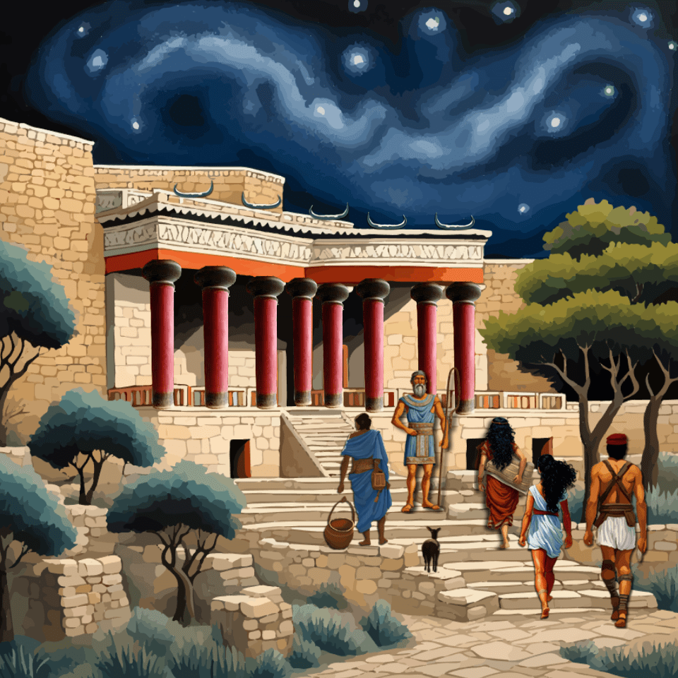 Daedalus on the Steps
