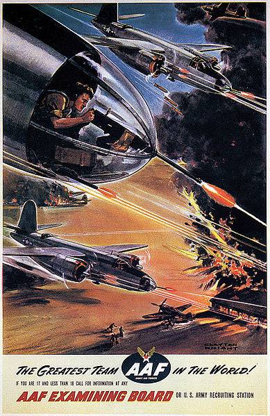 Army Air Force Marauder recuiting poster Army Air Force Marauder recuiting poster