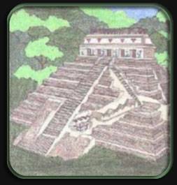 Pacal's Sarcophagus Pyramid Tomb