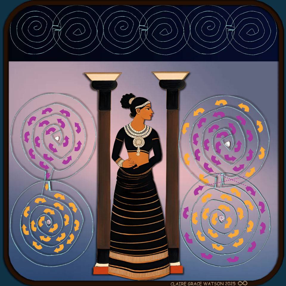 Minoan Wave Spiral