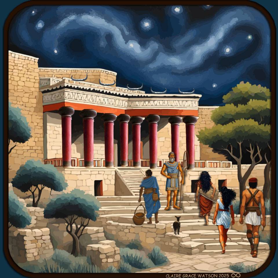 Daedalus on the Steps