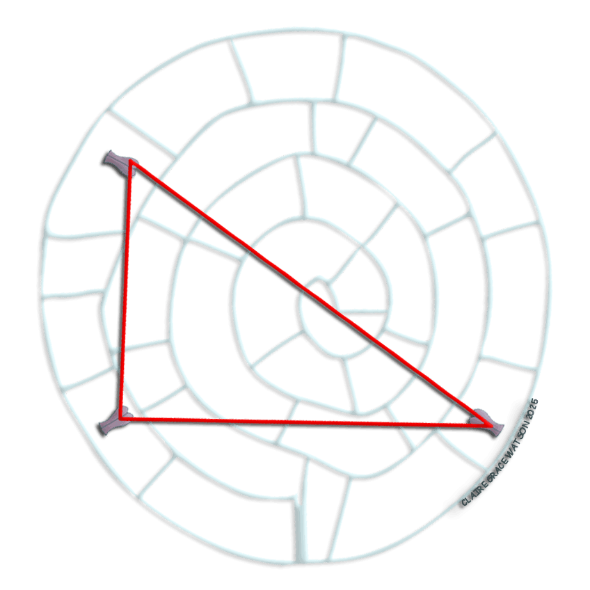 Phaistos Disk, Right Triangle